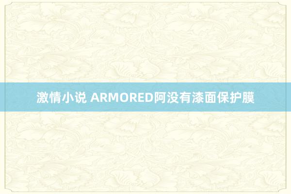 激情小说 ARMORED阿没有漆面保护膜