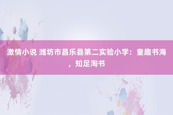 激情小说 潍坊市昌乐县第二实验小学：童趣书海，知足淘书